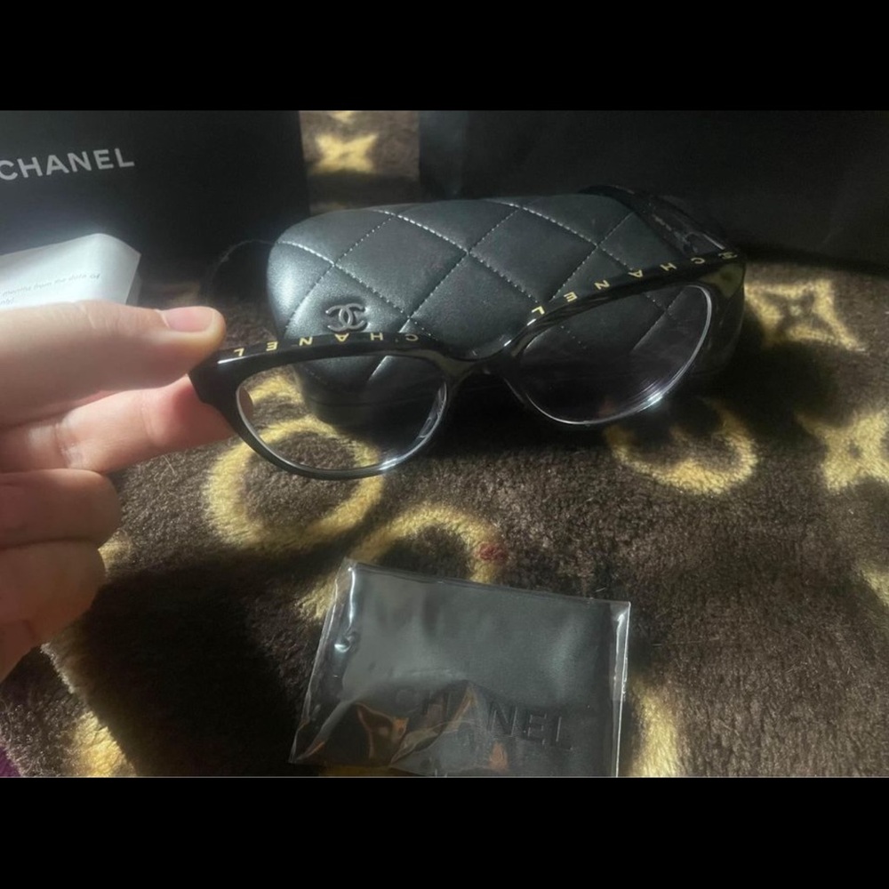 Chanel Black Glasses